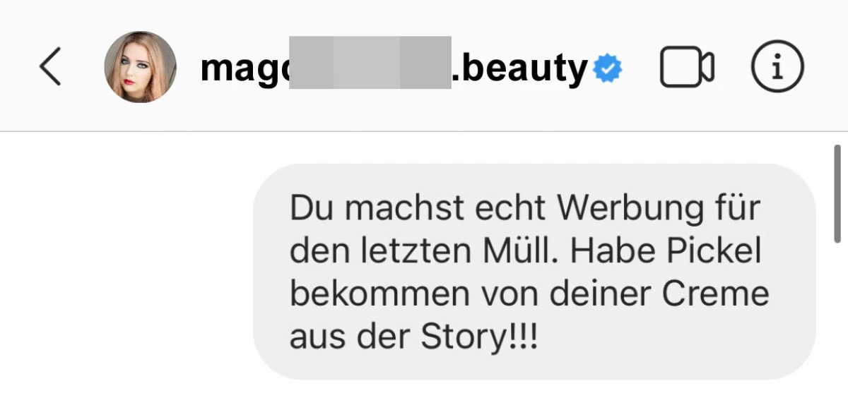 Man darf nicht allen Influencern vertrauen