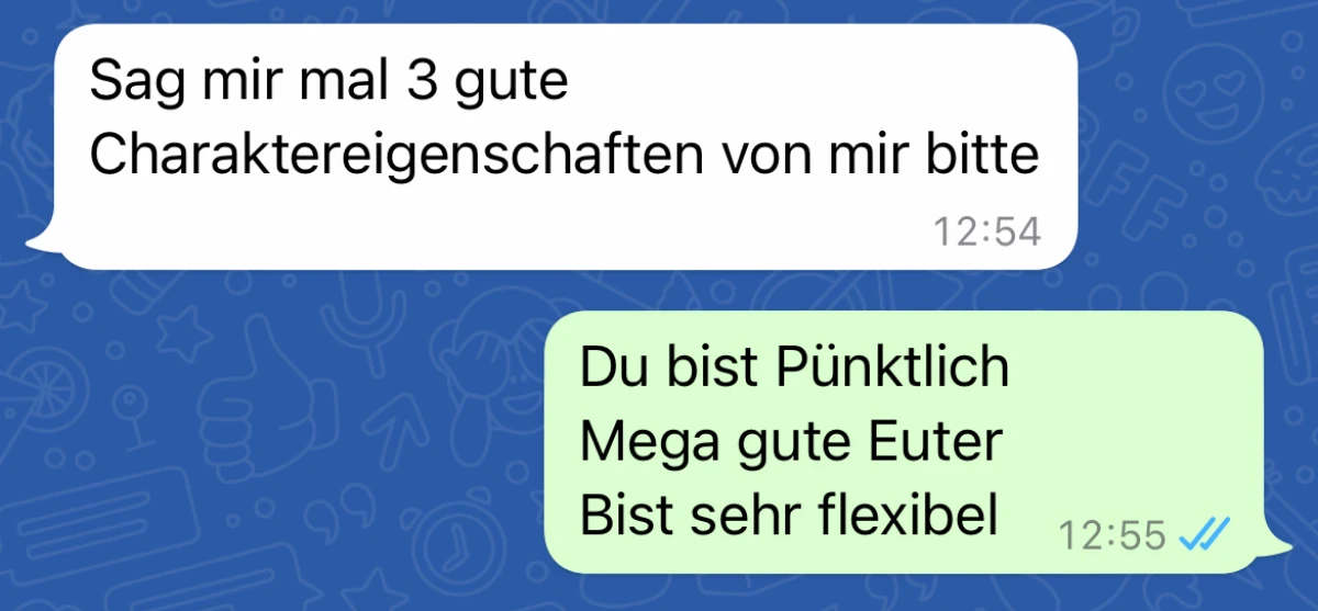 Sie will doch gar keinen Job finden