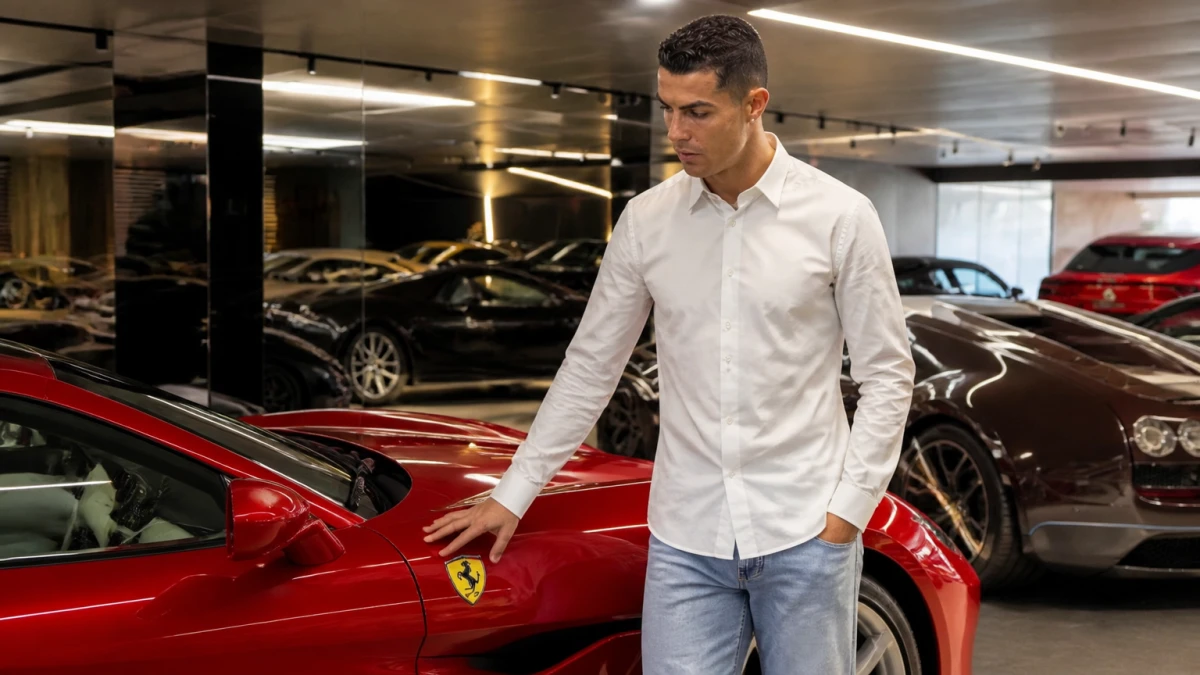 Ronaldo zeigt seine Millionen-Autos – und gibt zu: „Ich habe den Überblick verloren“