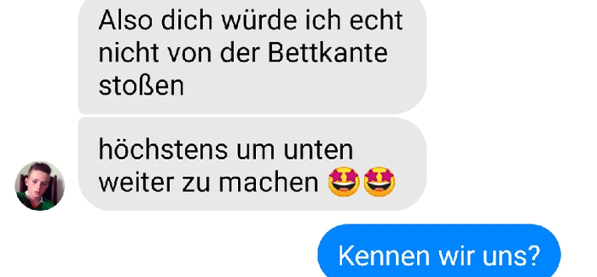 Sie klärt das innerhalb von 5 MInuten