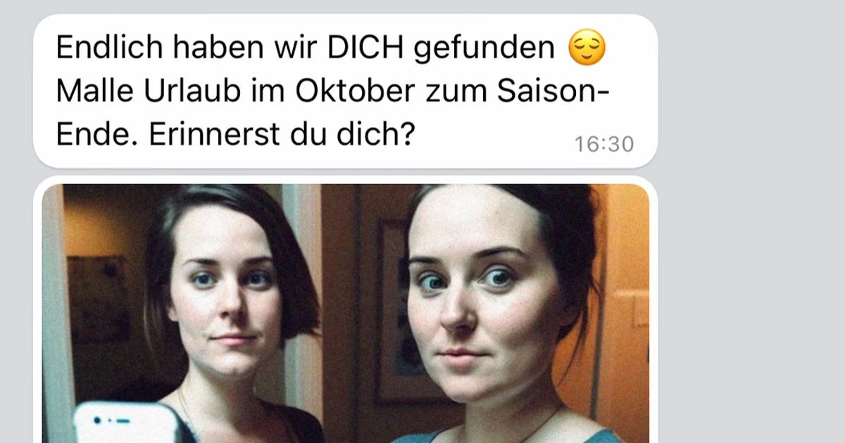 Sein Urlaub wird ihm im Gedächtnis bleiben