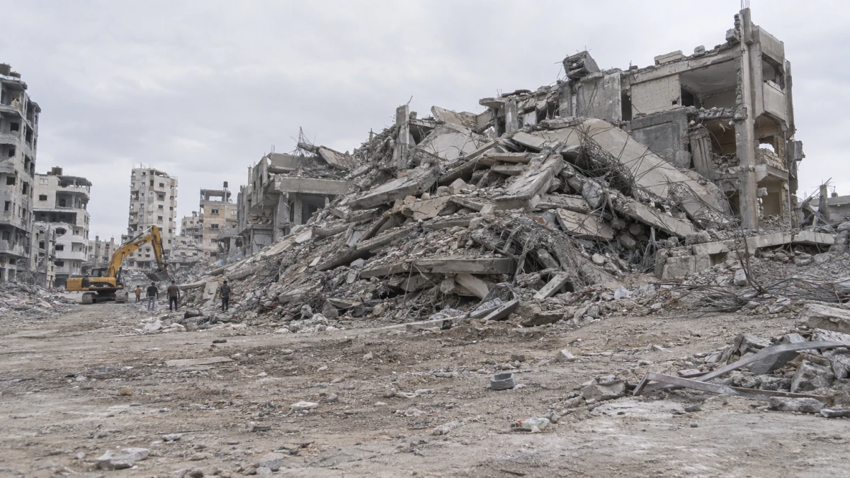 Gaza-Stadt: Einsturz eines Wohnhauses tötet mindestens 21 Menschen