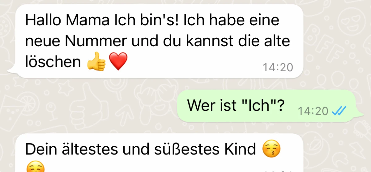 Warnt eure Eltern vor solchen Nachrichten